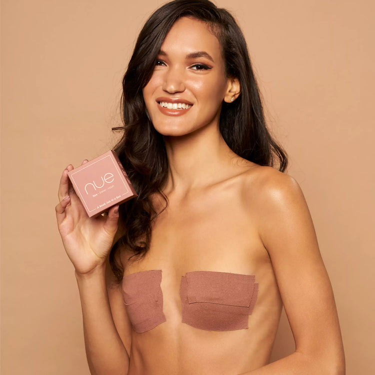 Medium Boob Tape with Smiling Model The Brand Nue