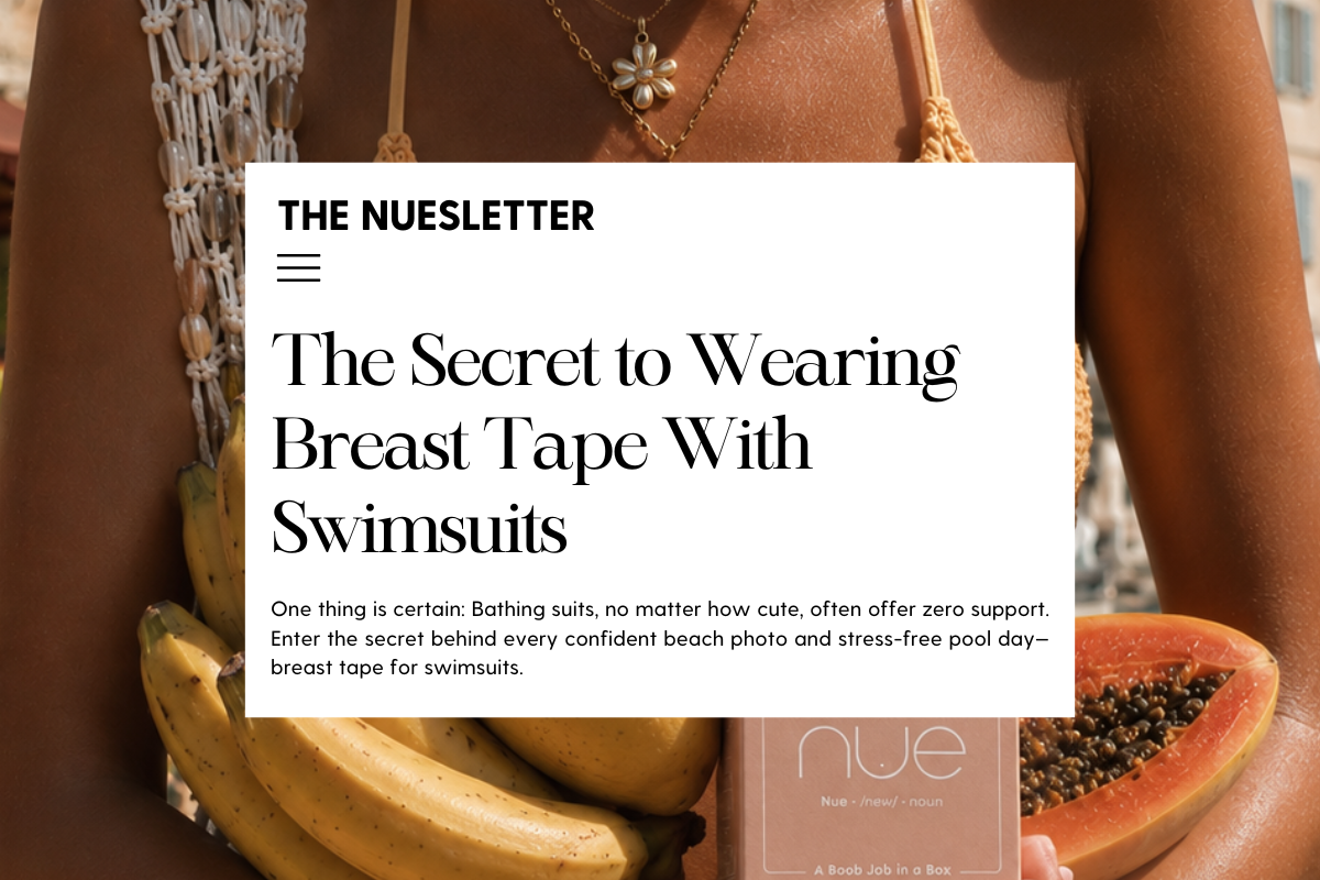 How to Put On Breast Tape the Right Way